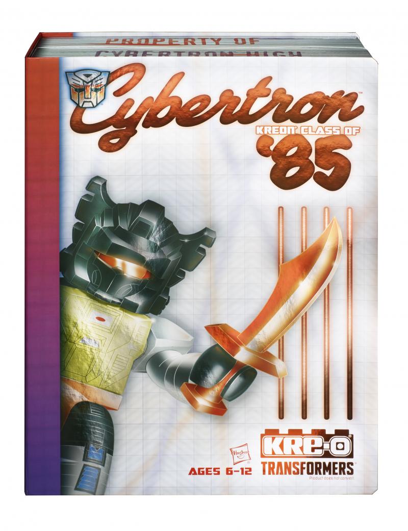 SDCC 2015: Official Product Images of Hasbro's SDCC 2015 Exclusives - Transformers Event: Transformers Kreo 3 Packaging Front