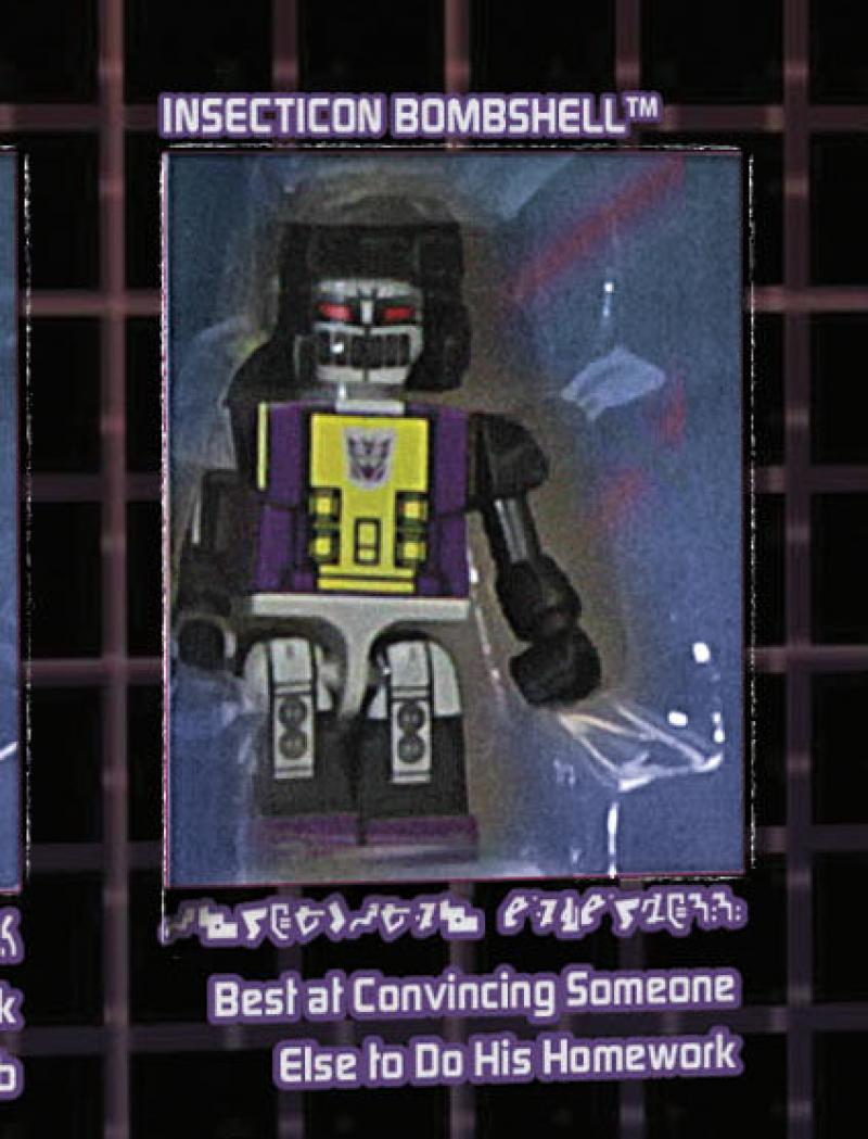 SDCC 2015: Official Product Images of Hasbro's SDCC 2015 Exclusives - Transformers Event: Transformers Kreo Bombshell