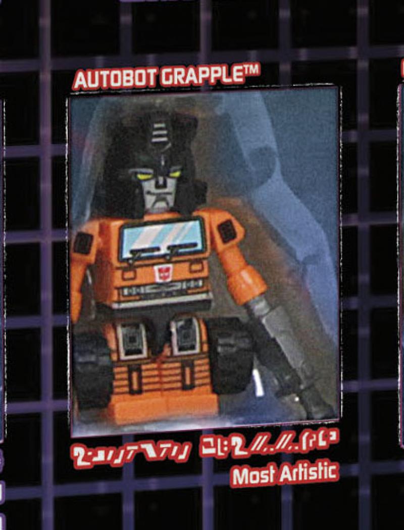 SDCC 2015: Official Product Images of Hasbro's SDCC 2015 Exclusives - Transformers Event: Transformers Kreo Grapple