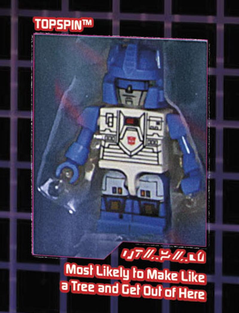 SDCC 2015: Official Product Images of Hasbro's SDCC 2015 Exclusives - Transformers Event: Transformers Kreo Topspin