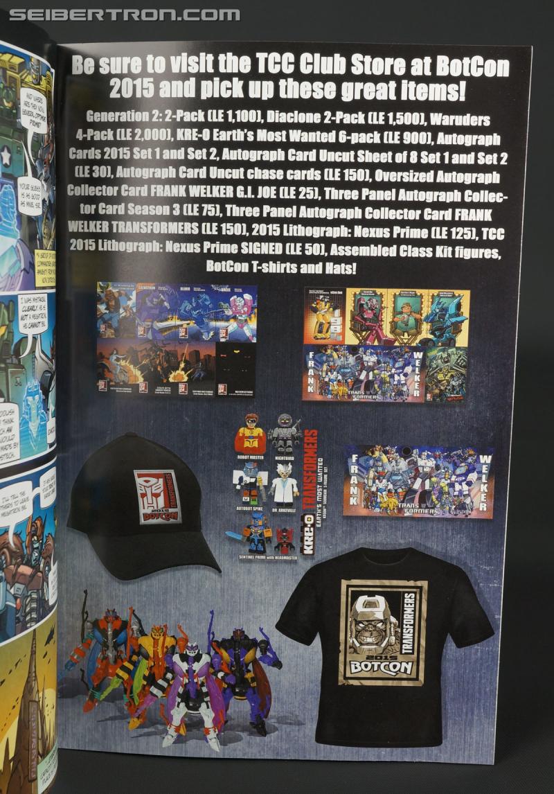 BotCon 2015: BotCon 2015 Comic Book Revealed - Transformers Event: DSC08153