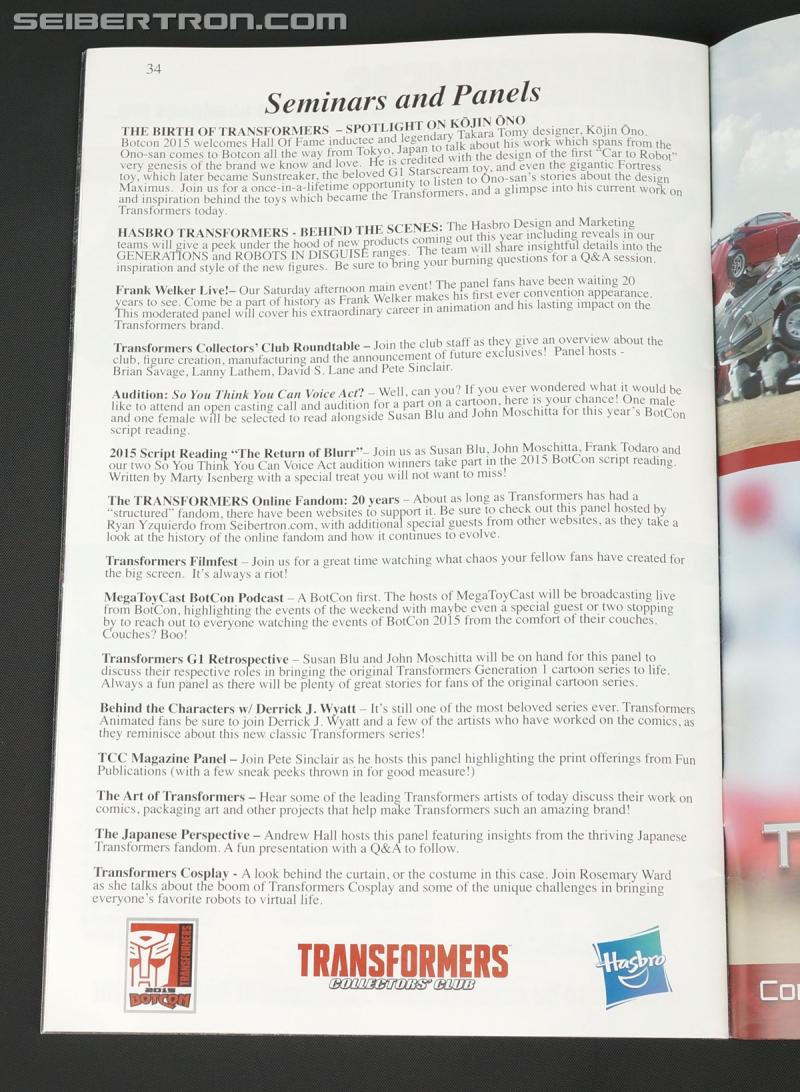 BotCon 2015: BotCon 2015 Comic Book Revealed - Transformers Event: DSC08378
