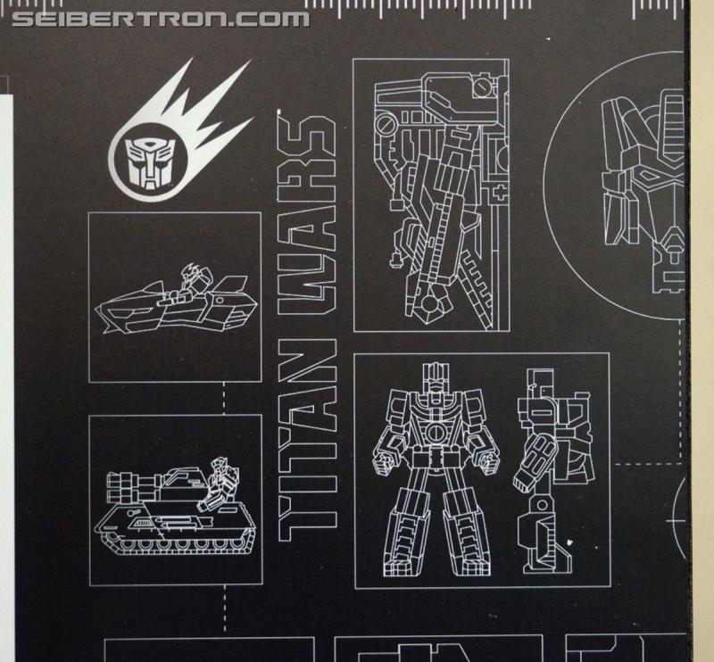Transformers News: Bruticus artwork in Combiner Wars poster plus "Titan Wars", line-art for Fort Max, Blaster and more