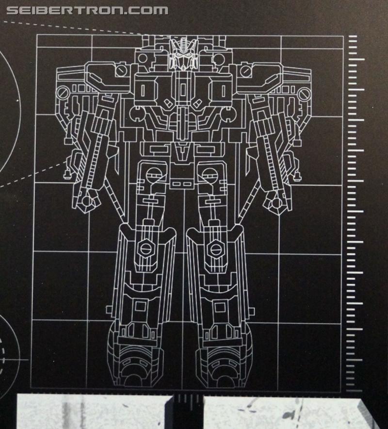 BotCon 2015: Hasbro Booth: Combiner Wars Giant Poster - Transformers Event: DSC09164a