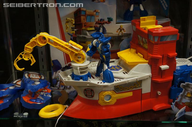 Transformers News: BotCon 2015 Coverage - Transformers: Robots in Disguise and Rescue Bots Product Display Galleries