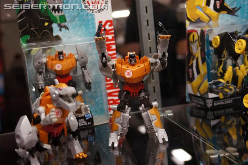 Transformers News: BotCon 2015 Coverage - Transformers: Robots in Disguise and Rescue Bots Product Display Galleries