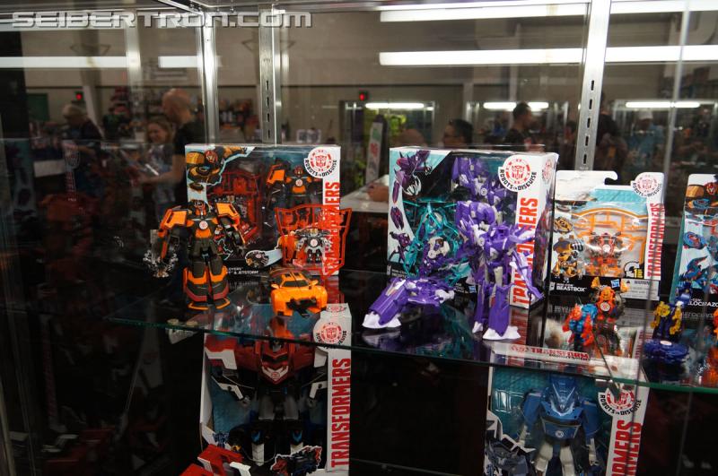 Transformers News: BotCon 2015 Coverage - Transformers: Robots in Disguise and Rescue Bots Product Display Galleries