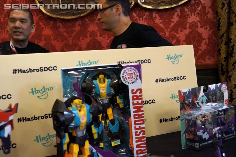 SDCC 2015: Hasbro Press Event: Transformers Robots In Disguise - Transformers Event: DSC03020