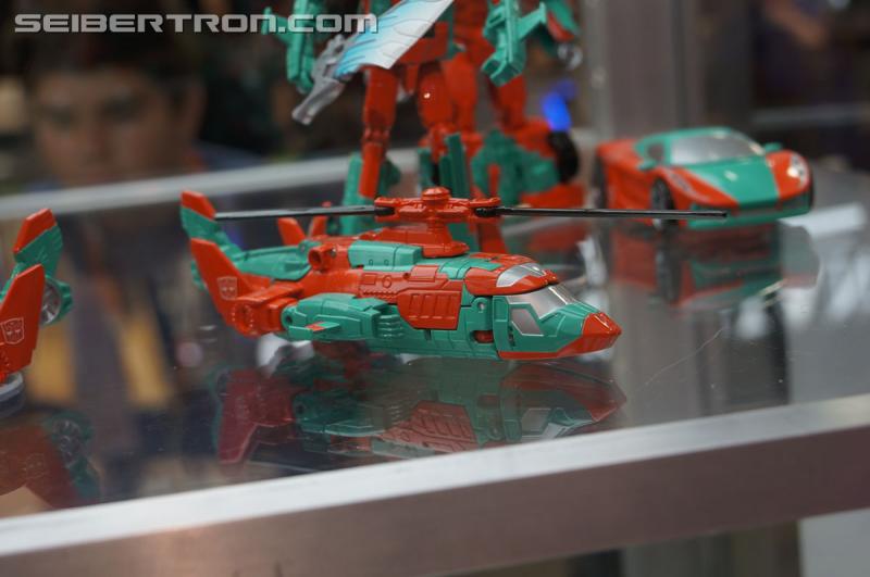 SDCC 2015: Hasbro Booth: Fan-Built Combiner Wars Victorion - Transformers Event: DSC03268