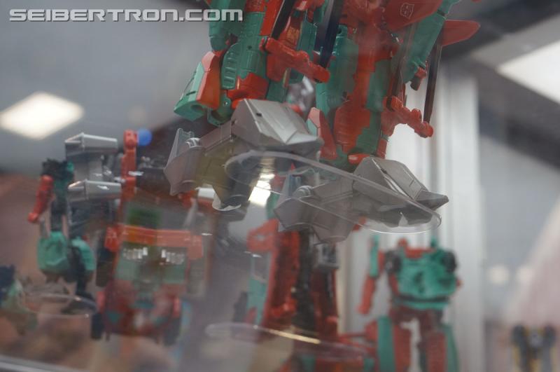 SDCC 2015: Hasbro Booth: Fan-Built Combiner Wars Victorion - Transformers Event: DSC03362