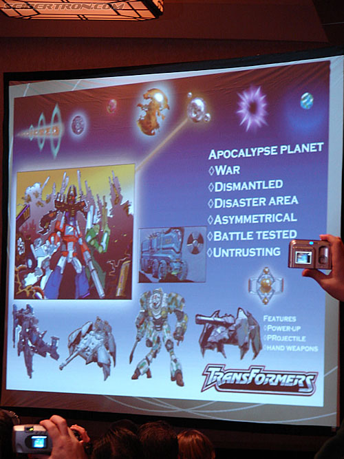 BotCon 2006: Hasbro Panel - Design Decisions - Transformers Event: