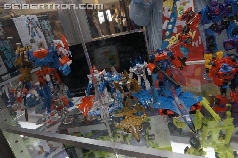 SDCC 2015: Hasbro Booth: Combiner Wars G2 Superion and the Aerialbots - Transformers Event: DSC03346