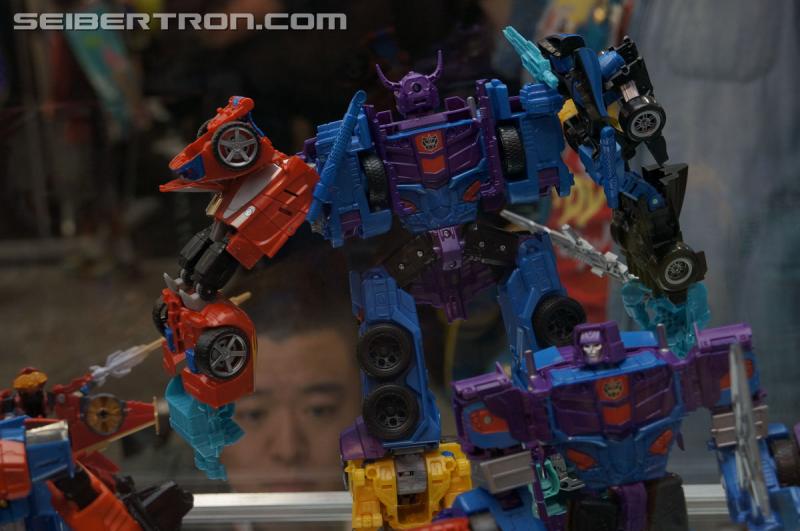 SDCC 2015: Hasbro Booth: Combiner Wars G2 Menasor and the Stunticons - Transformers Event: DSC03342