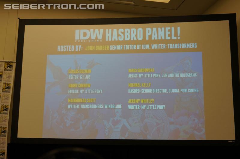 SDCC 2015: IDW and Hasbro Panel: Transformers, G.I. Joe, Jem, My Little Pony, and more! - Transformers Event: DSC03658