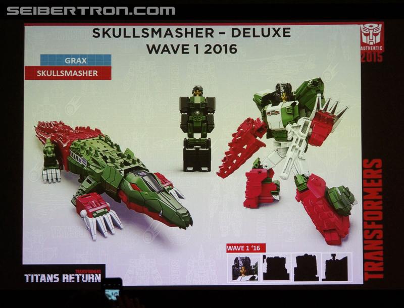 NYCC 2015 - Hasbro's Transformers Generations panel at NYCC 2015
