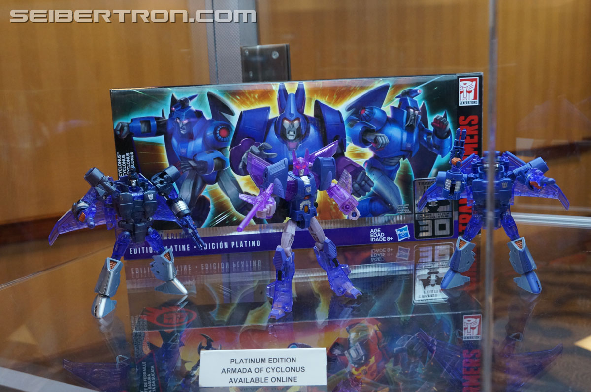 Transformers News: #Botcon2016 Gallery Update: Hasbro Floor Display - Platinum Edition Sets