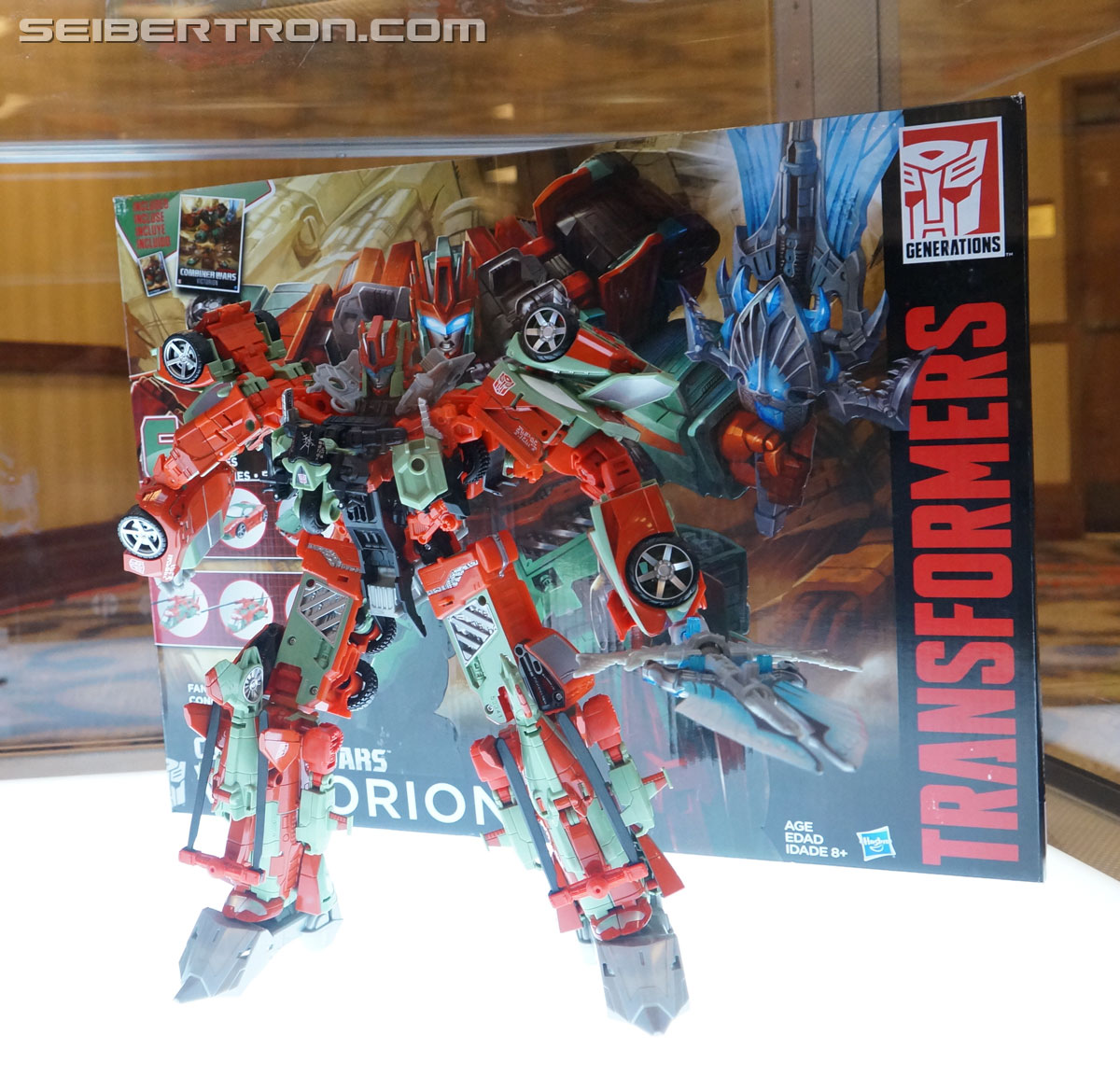 Transformers News: #Botcon2016 Gallery Update: Hasbro Floor Display - Victorion and G2 Bruticus