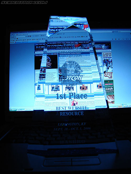 BotCon 2006: BotCon Website Awards - Transformers Event: