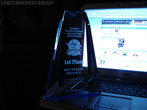 BotCon 2006: BotCon Website Awards - Transformers Event:
