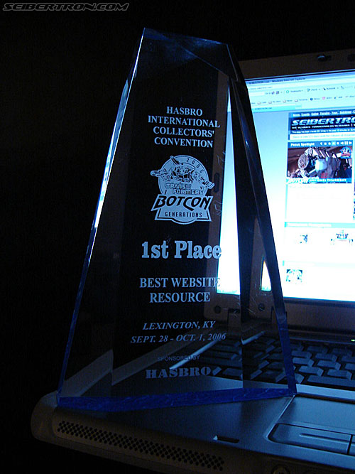 BotCon 2006 - BotCon Website Awards