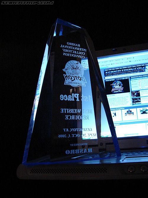 BotCon 2006: BotCon Website Awards - Transformers Event: