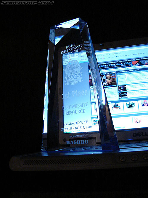 BotCon 2006: BotCon Website Awards - Transformers Event: