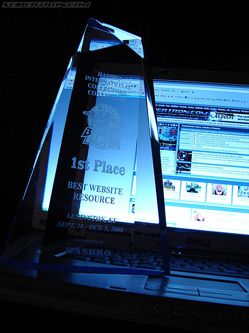 BotCon 2006: BotCon Website Awards - Transformers Event: