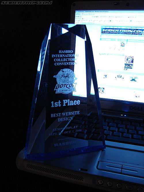 BotCon 2006: BotCon Website Awards - Transformers Event: