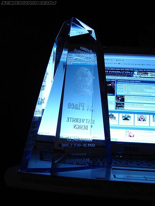 BotCon 2006: BotCon Website Awards - Transformers Event: