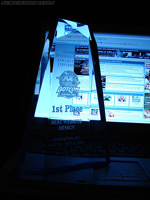 BotCon 2006: BotCon Website Awards - Transformers Event: