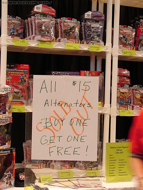 BotCon 2006: Dealer Room - Transformers Event: