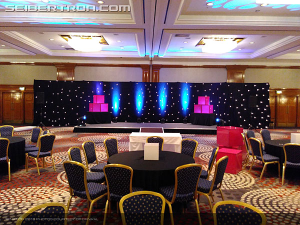 TFNation 2016 - Transformers Event: Saturday night set-up