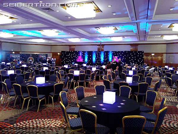 TFNation 2016 - Transformers Event: Saturday night set-up