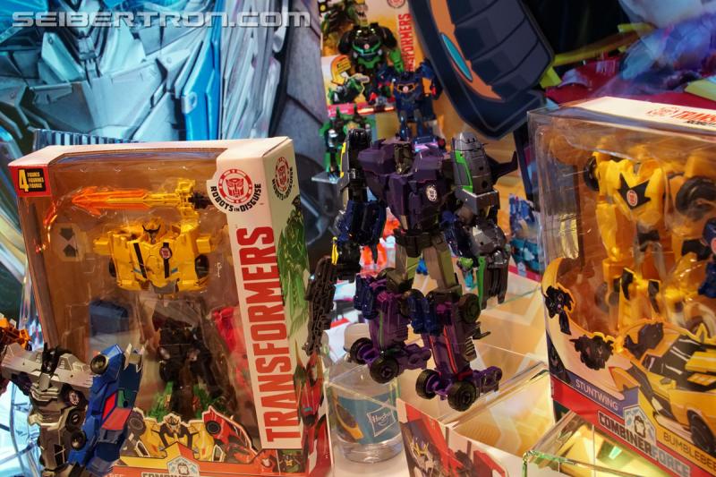 Transformers News: Toy Fair 2017 - Robots In Disguise Combiner Force Photogallery #TFNY #HasbroToyFair