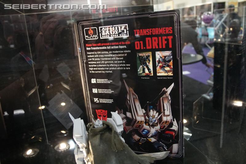 Toy Fair 2017: Drift articulated action figure from Flame Toys - Transformers Event: DSC00907