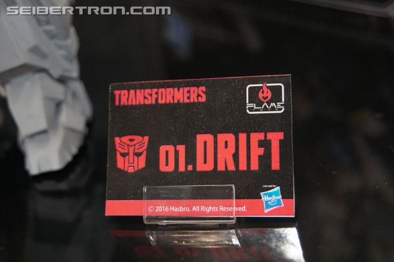 Toy Fair 2017: Drift articulated action figure from Flame Toys - Transformers Event: DSC00929