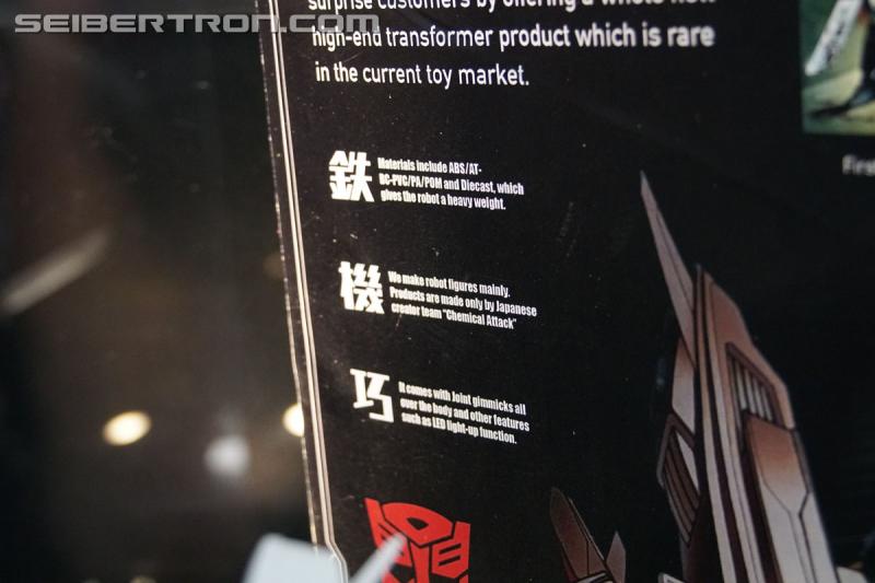 Toy Fair 2017: Drift articulated action figure from Flame Toys - Transformers Event: DSC00930