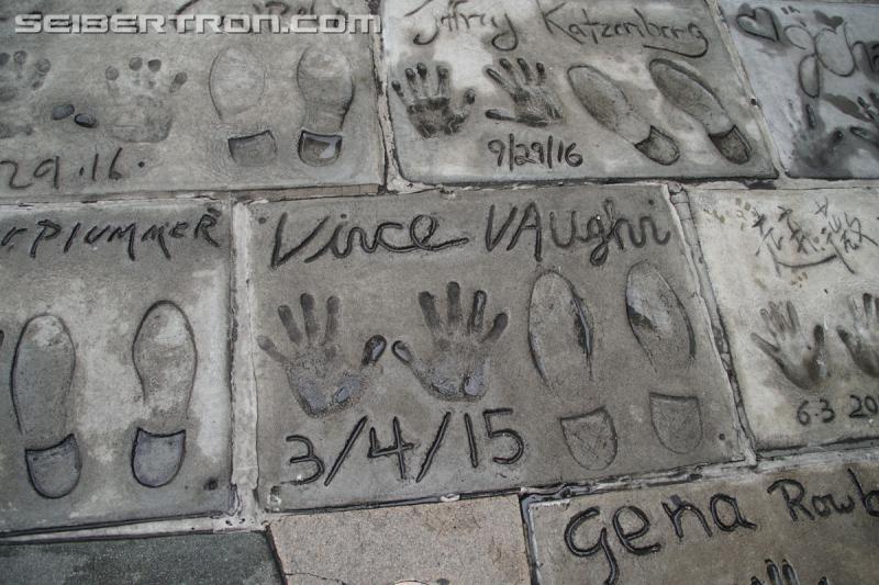 Paramount's Last Knight Super Fan Event: Movie star handprints at Grauman's Chinese Theatre - Transformers Event: Hollywood Oriental Theater 026