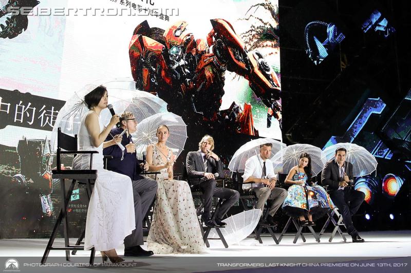 Transformers The Last Knight Global Premiere: Transformers The Last Knight China Premiere - Transformers Event: 700062784EO075 Transformers