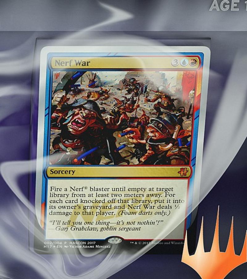HASCON 2017: Official Images of HASCON Exclusives - Transformers Event: Magic The Gathering Set Nerf War