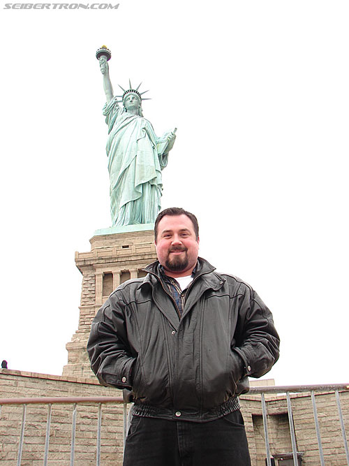 Toy Fair 2007 - New York: Statue of Liberty - Transformers Event: