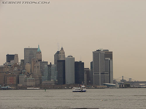 Toy Fair 2007 - New York: Statue of Liberty - Transformers Event: