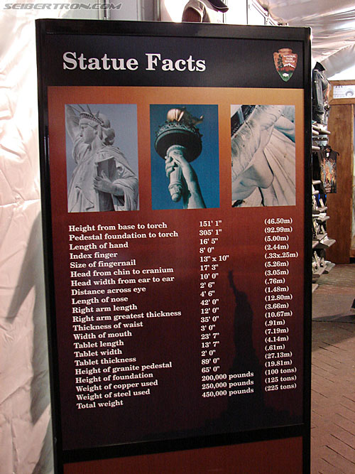 Toy Fair 2007 - New York: Statue of Liberty - Transformers Event: