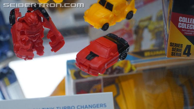 SDCC 2018 - Transformers Tiny Turbo Changers Series 4 Movie Edition toys