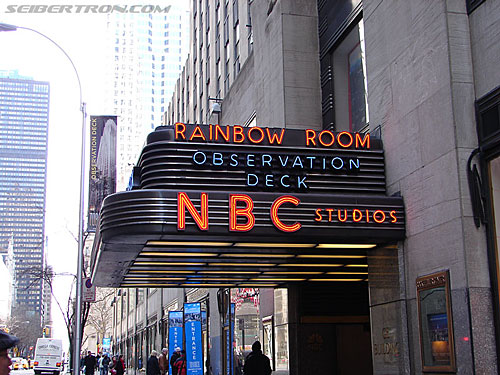 Toy Fair 2007 - New York: Rockefeller Center - Transformers Event: