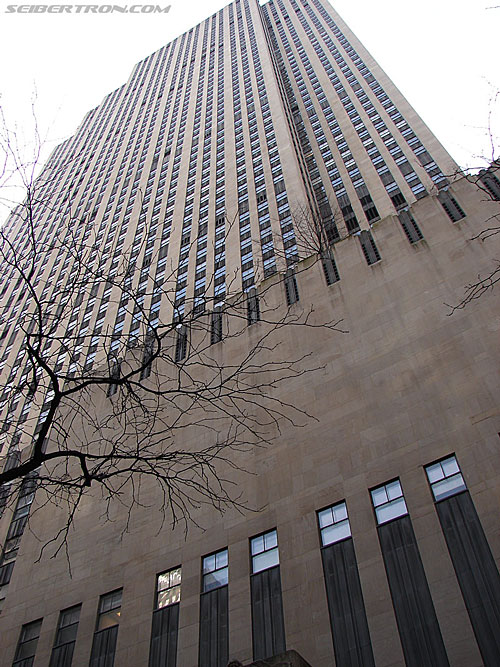 Toy Fair 2007 - New York: Rockefeller Center - Transformers Event: