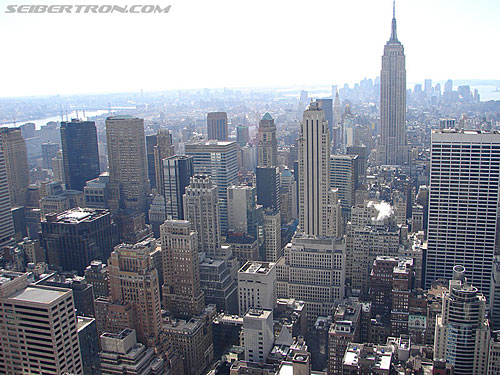 Toy Fair 2007 - New York: Rockefeller Center - Transformers Event: