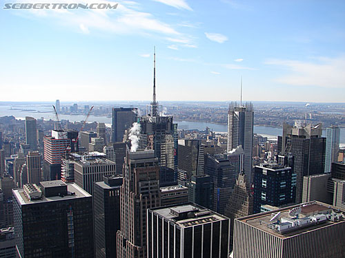 Toy Fair 2007 - New York: Rockefeller Center - Transformers Event: