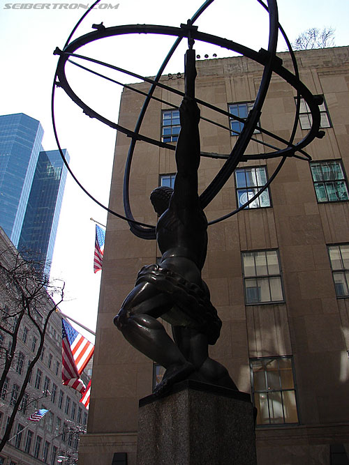 Toy Fair 2007 - New York: Rockefeller Center - Transformers Event: