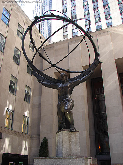 Toy Fair 2007 - New York: Rockefeller Center - Transformers Event: